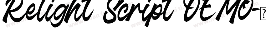 Relight Script DEMO字体转换